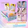 Celebrity Laser Cards: Youth League Collection Featuring Ju Jingyi, Zhou Shen, Zhou Ye, Yang Zi, Bai Lu - Small Card Set and Accessories