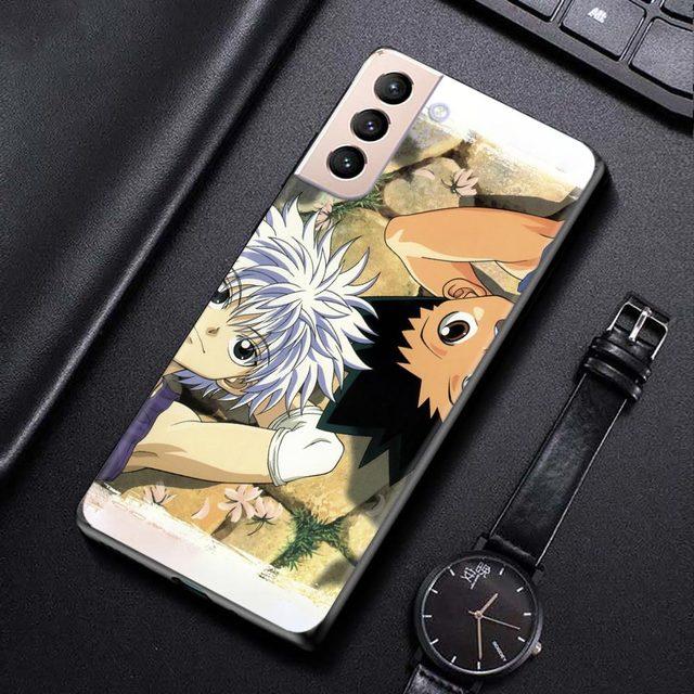 

Чехол для Samsung Galaxy S21 S20 Ultra S10 Plus Lite S21 S20 Fe 5g S10e S9 S8 S7 Edge, чехол с изображением аниме, мультфильма Hunter X Hunter For Samsung S10
