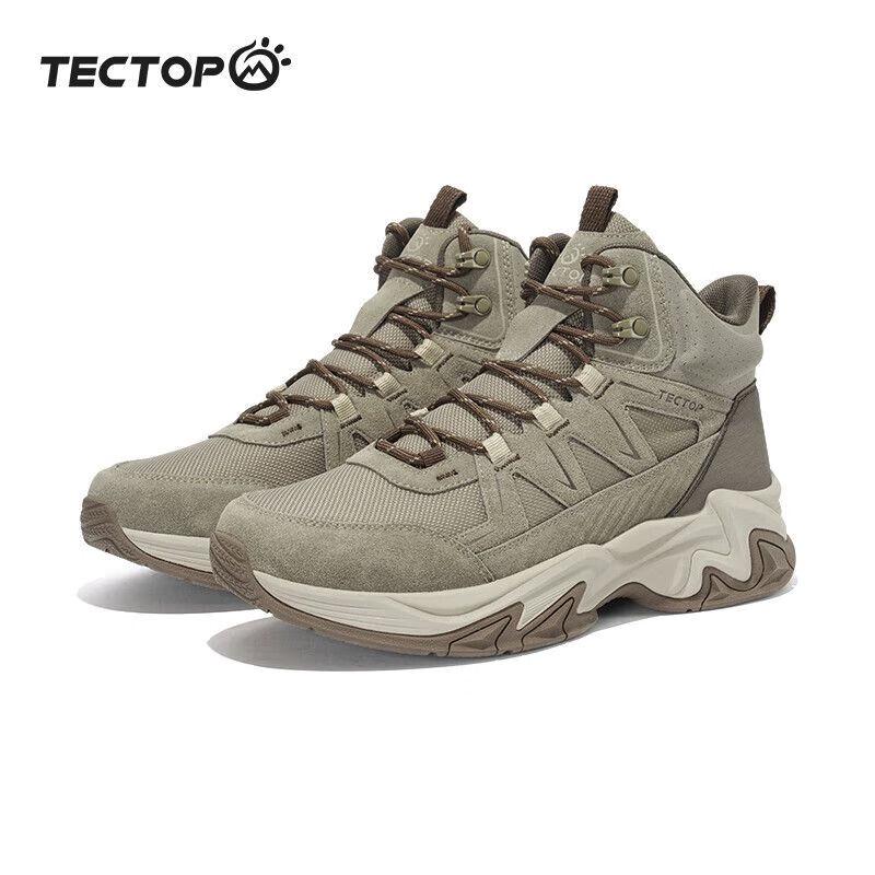 TECTOP Men s Mid-Top Outdoor Hiking Shoes 39