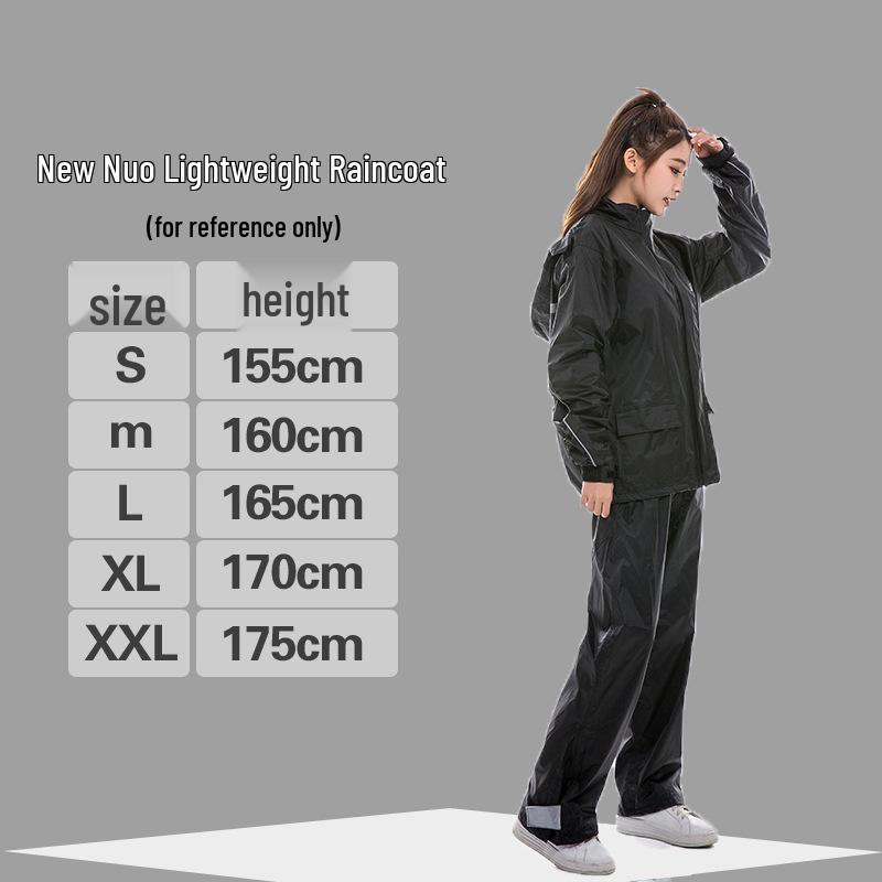 

Женский красный дождевик-двойка: Легкая, Водонепроницаемая, Ветронепродуваемая, Дышащая Мотоциклетная Дождевая Одежда. L - Height 165cm, Weight 57.5-65kg