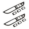 Carbon Fiber Window Lift Switch Button Panel Trim For BMW 5 Series E60 E61 04-10