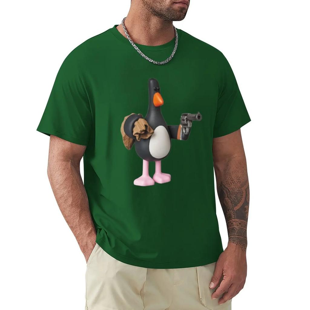 Feathers McGraw TShirt TShirt Boys Whites Aesthetic Clothing Mens Workout Shirts