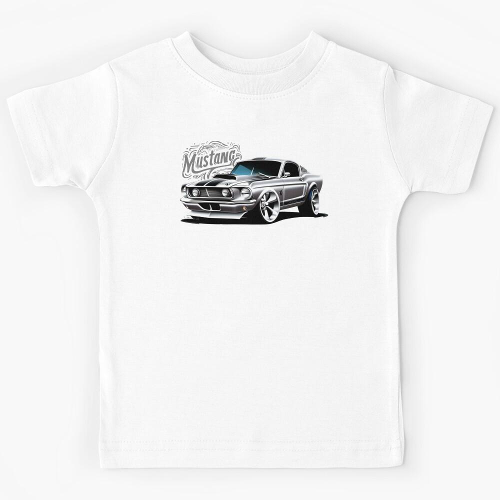 Silver Mustang concept Kids T-Shirt 120
