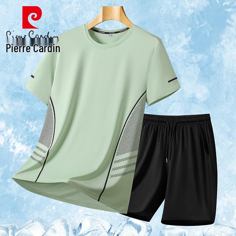Мужской летний комплект: футболка и шорты Pierre Cardin 5XL