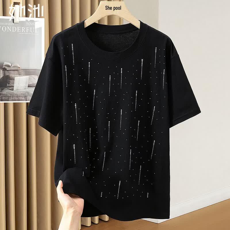 

Sparkling Meteor Shower Short Sleeve T-Shirt L