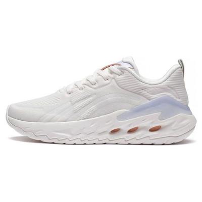 Li Ning Yuedong 1.0 Sportowe Odporne na Zużycie Oddychające Niskie Buty do Biegania Damskie sneakers Biały ARST032-4