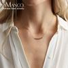 EManco Pendant Necklace High-end Jewelry Beautiful Crystal Bead Clavicle Chain Women's Retro Wearing Jewelry Necklace