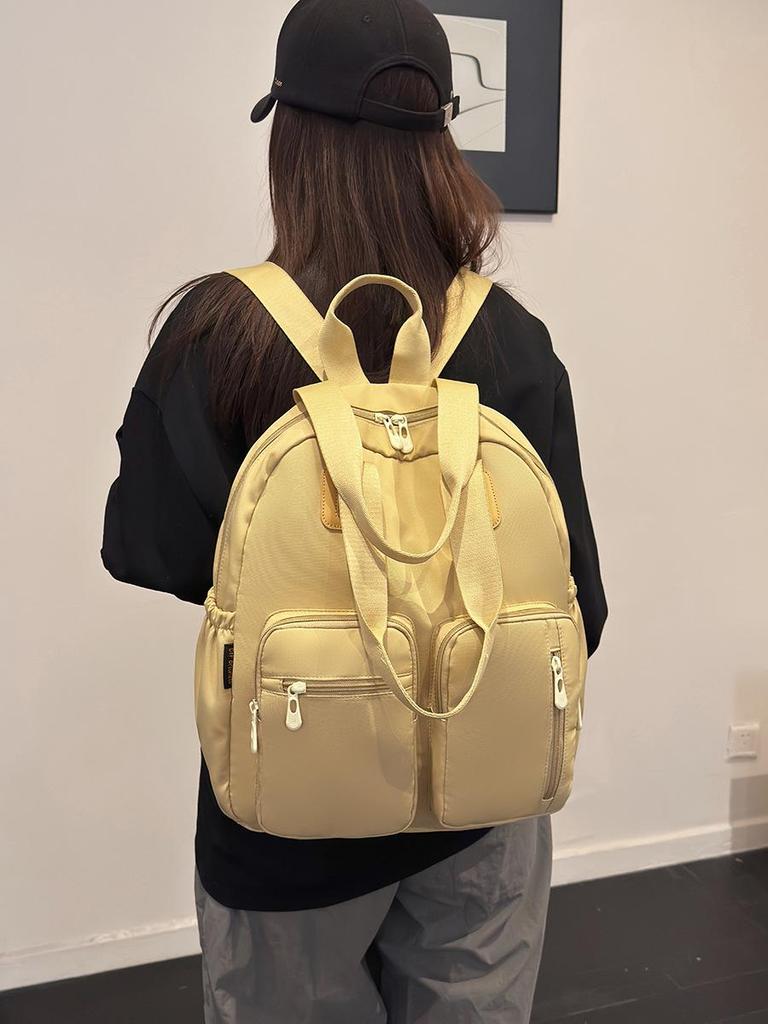Multifunctional Women's Travel Backpack: Lightweight, Large Capacity, Shoulder Bag & Casual Handbag