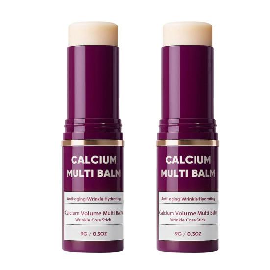 Multi-Balm Stick for Face Eyes Lips Collagen Hydration & Anti-Aging Moisturizing Cream 9g Portable Day And Night Balm for Wrinkles Dry Skin