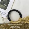 Handgeflochtene Hohl-Handtasche Damen Strand-Netzbeutel