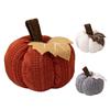 Handmade Knitted Pumpkin For Farmhouse Thanksgiving Harvest Festival Decoration Autumn Artificial Pumpkin Ornament Kids Gift