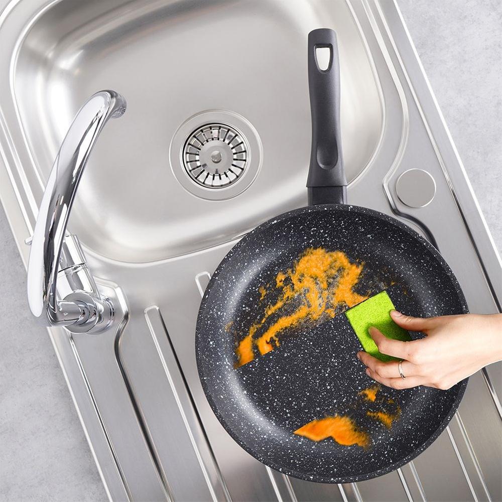 Patelnia Granitowa do Smażenia Duszenia Orion Grande 28 cm na Gaz Indukcje