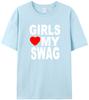 Футболка с надписью S LOVE MY SWAG  Смешные хлопковые novelty футболки Streetwear Хип-хоп Повседневный топ