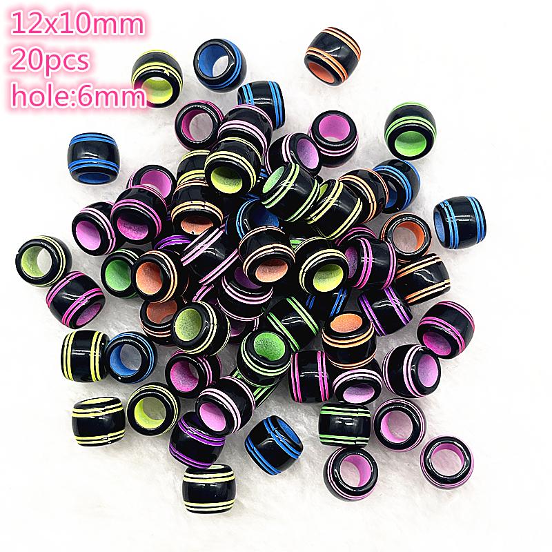 10-20Pcs Sport Rugby Tennis Basketball Football Volleyball Beads Spacer Acrylic Beads For Jewelry Making DIY Bracelet Necklace