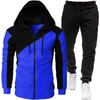 Men's Two-Tone Sports Jacket + Velvet Winter Suit 