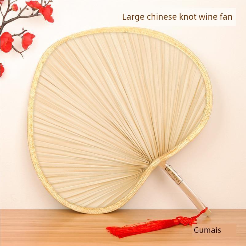 Large Traditional Palm Leaf Fan, Durable for Summer, Handmade Banana Leaf Fan, Chinese Style, Children's Ancient Style, Small Fan for Babies