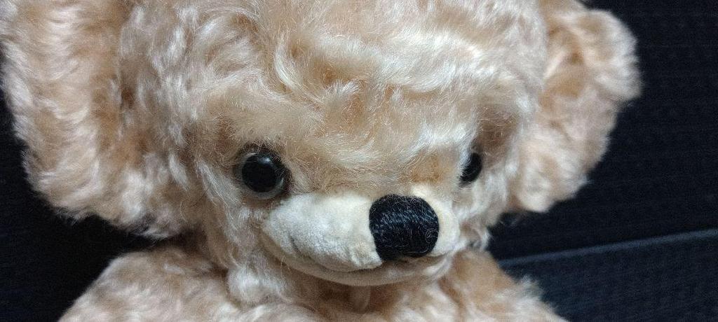 [USED] Merrythought Teddy Bear (crimson cloak with gold embroidery)