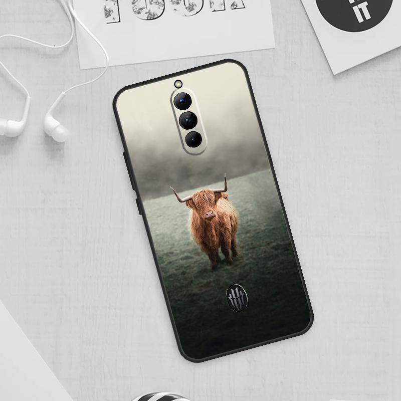 Highland Cows Case For ZTE Nubia Red Magic 11 Pro 8 8S 9 9S 10 10S Pro Plus 5G 6 7 7S 6S Pro 10 Air Cover