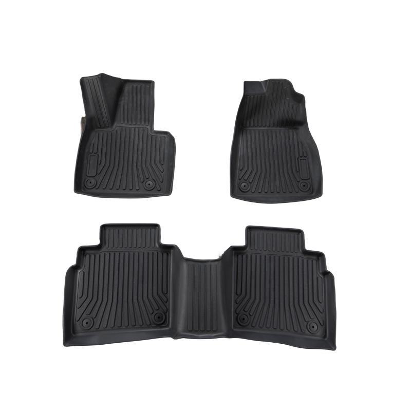 Waterproof and Wear-resistant TPE Foot Pads for Hongqi HS3, Suitable for 23 Models. Odor-free Tail Box Pads Included.