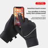 Electric Heated Gloves for Adults,  Winter Snow Ski Waterproof USB Heating Gloves, Screen Touchable for Cycling Riding Fishing