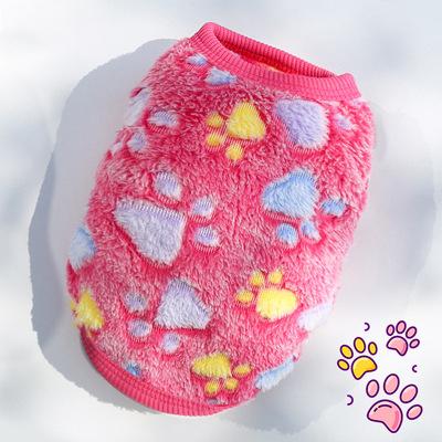 Soft Fleece Pet Dog Clothes For Small Dogs Cats Coats Jackets Vest Winter Warm Cute Pet Clothing For Dog Clothes Sweater Costume