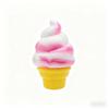 New Squishy Ice Cream Sensory Toy, Slow Rising Stress Relief Squeeze Toy For Kids Adults, Fidget Toys For Anxiety Adhd