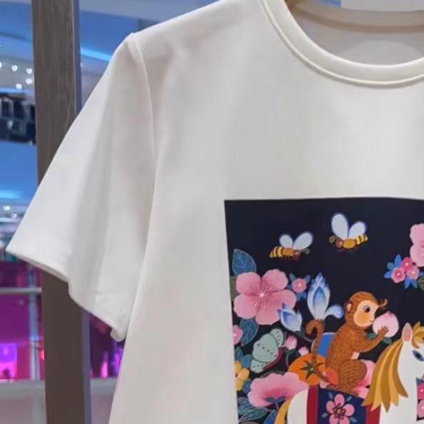 

Limited Edition Year of the Horse White Short Sleeve Shirt 8 белый