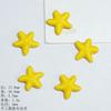 Starfish loose beads marine ceramic necklace bracelet beaded DIY creative handmade material accessories
