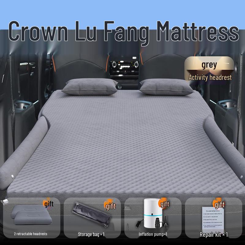 Colchão Inflável para Carro Toyota Crown - Colchão de Ar para Banco Traseiro para Dormir
