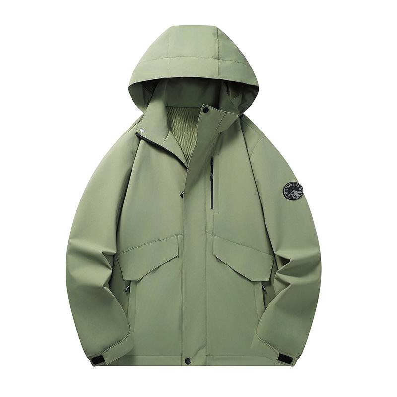 Einteilige Jacke für Frühling und Herbst, das Gleiche für Männer und Frauen, dünne Jacke für Outdoor-Sport im Frühling und Herbst