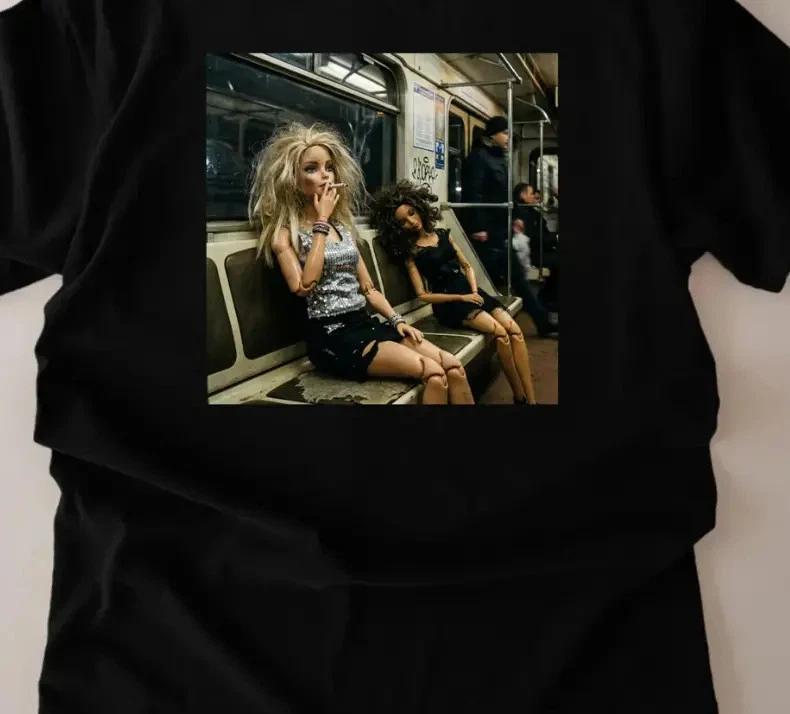 Doll Party Meme Graphic Tee, Meme  Shirt, Funny Mood Tee, Sarcastic  Shirt L