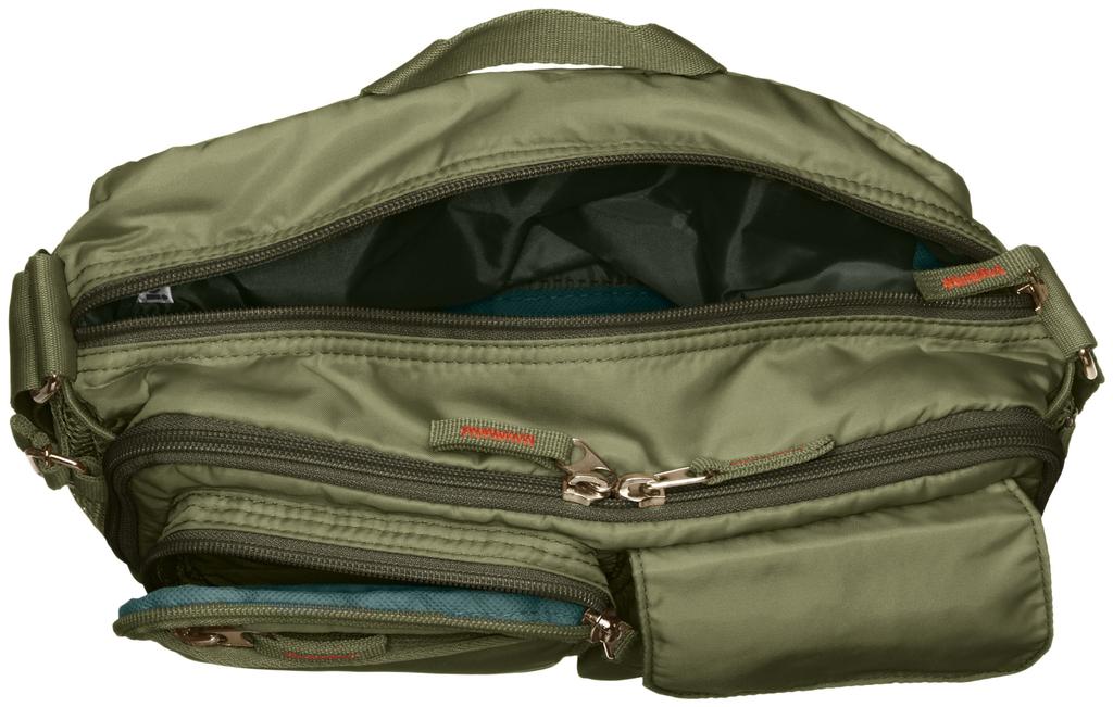 AOT Bonded Shoulder Size Khaki Bag, S, 1804-3846,