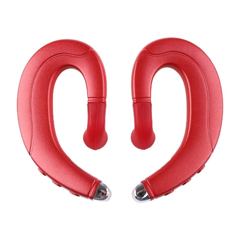 Stereo Ear Hanging Earbud Waterproof Wireless Active Noise Cancellation Earphones Mic Hifi Heavy Bass Sports Running