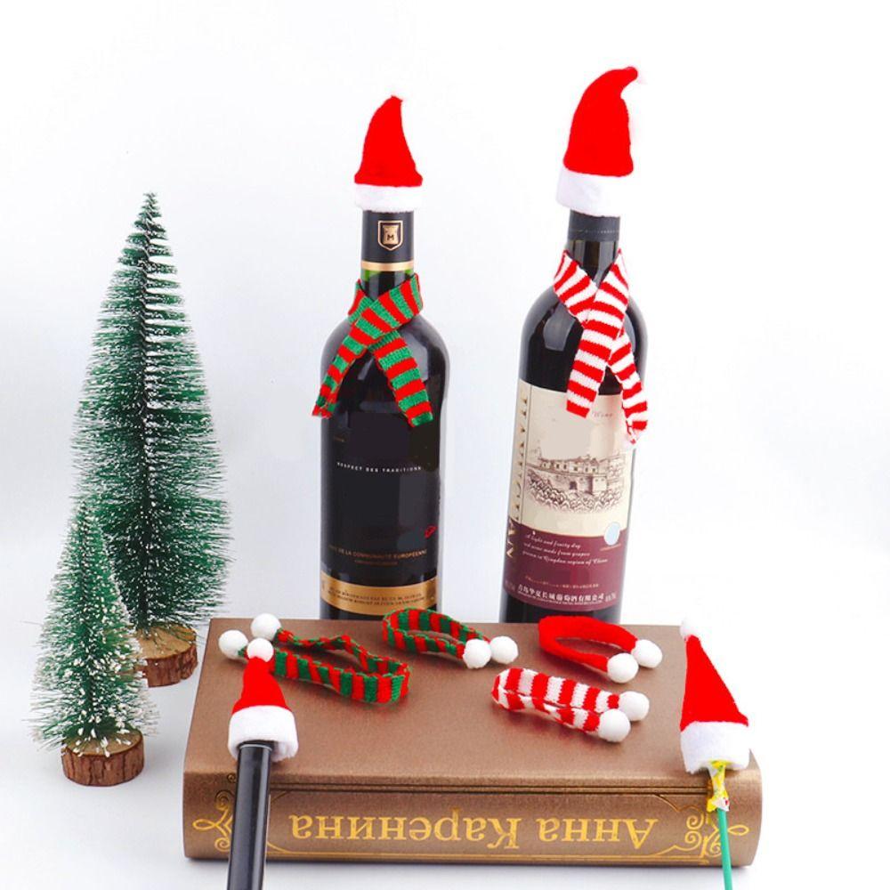 Handmade Woolen Yarn Ribbon Classical Stripe Ribbon Christmas Knitting Ribbon Christmas Decoration