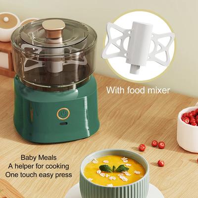 Babynahrungsmaschine USB Elektrischer Babynahrungsmixer Multikocher Feste Nahrungszubereitungsmaschine Grinder Mixer Dampfgarer