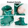 1pc Lotus Leaf Design Multifunctional Toothbrush Holder, Luxury Ceramic Bathroom Vanity Organizer for Toothbrushes, Toothpaste, Makeup Brushes
