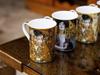 Kubek Porcelanowy Gustav Klimt Pocałunek Kremowy Classic New 2Szt