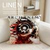 Music Arch Enemy Cushion Cover Pillowcase Set Pcs x x Breathable Washable Sofa Cushion Cover