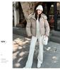 Women’s Short Detachable Hood Windproof Thicken Warm Winter Puffer Jacket