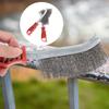 Non-Slip Grip Stainless Steel Wire Brush for Metal Rust Removal Cleaning Deburring Tool