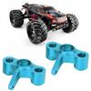 2Pcs RC Metal Steering Knuckles Replacement RC Aluminum Alloy Steering Hub Carrier for JLB 1Celsius10 Truck