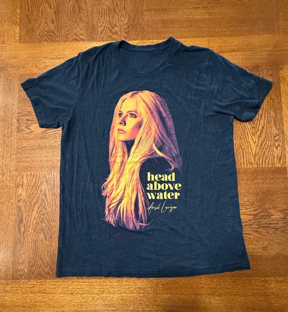 Vintage Avril Lavigne Head Above Water Tour Tshirt S to 5XL NZL637 Unisex T-Shirt XL