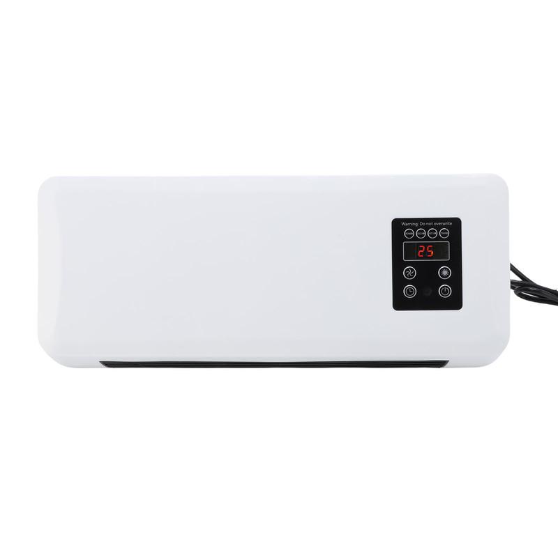 Wall Mounted Air Conditioner Low Noise Wall Hanging Heater Cooler Space Saving Efficient Multifunctional for Home Bedroom