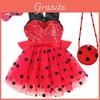 Vestido de Verano Milagroso: Las Aventuras de Ladybug y Cat Noir con Falda Plisada para Niños de 3 a 8 Años