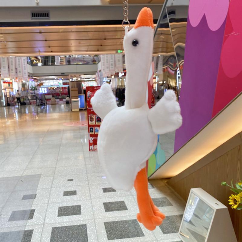 Goose Plush Keychain With Extendable Body For Collectors Display And Gift Ideas