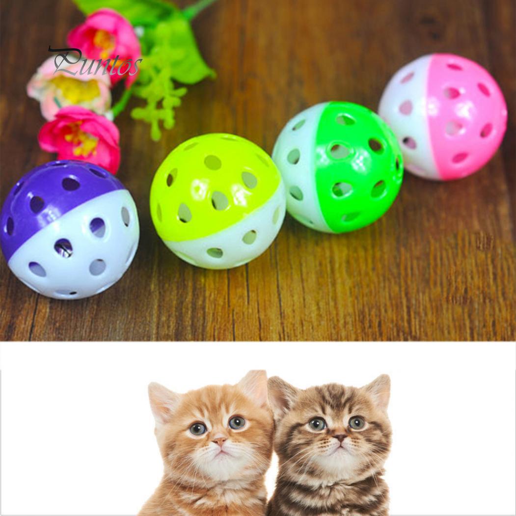 Мяч с погремушкой для щенков и котят — фото 5