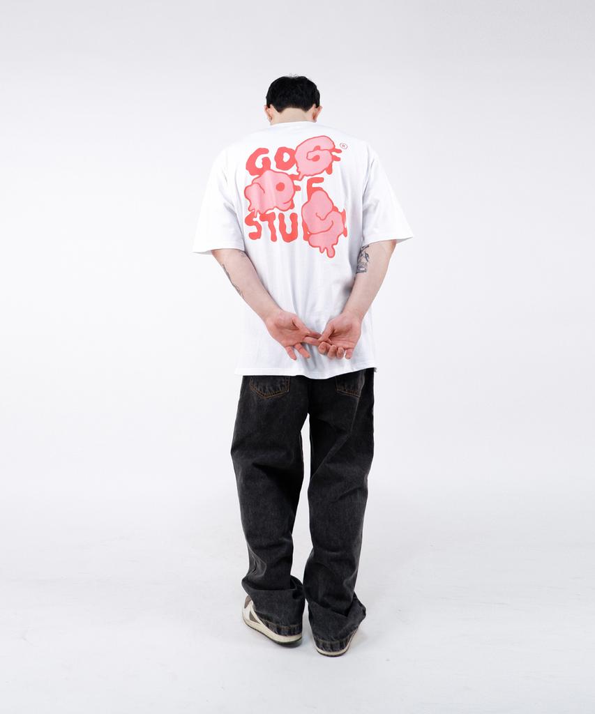 Gupeuopeuseutyudio Gos Main Logo Tee - White