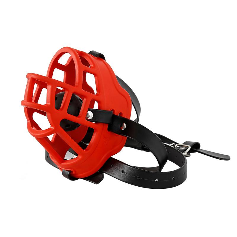 Mouth Plug Ball Gag PU Leather Bondage Dog Slave Adult Games Sex Toys For Women Men Couples Flirting Products