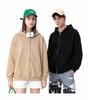 Heavyweight Hooded Sweatshirt: 420g Double Zipper Cotton Cardigan for Men & Women - Loose, Casual, American Style, Ideal for Spring & Autumn.