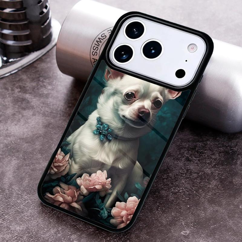 Chihuahua Dog Cute Animal Phone Case For iPhone 17 16 15 14 13 12 11 Pro Max Plus 17Air Soft Silicone Cover